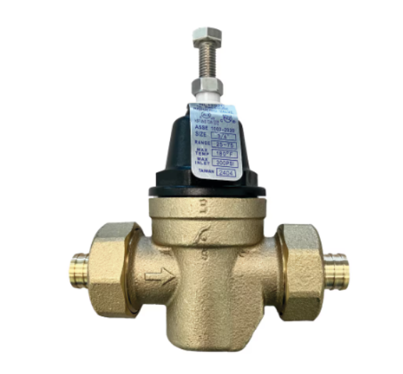 Aqua-Dynamic Pressure Reducing Valve Compact 1/2-inch Union PEX (new)