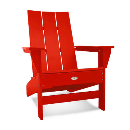 Leisure Line Modern Muskoka Chair in Red (New)