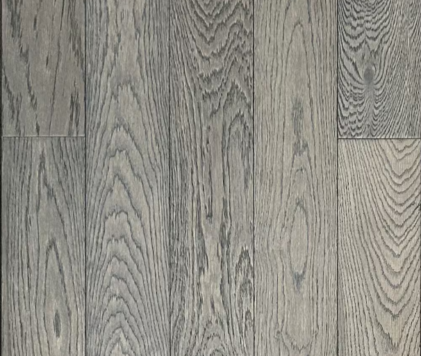 Goodfellow NC Wirebrushed Rumba Oak 3/4-in T x 5-in W x Varying Length Engineered Flooring (25.56 sqft/case)