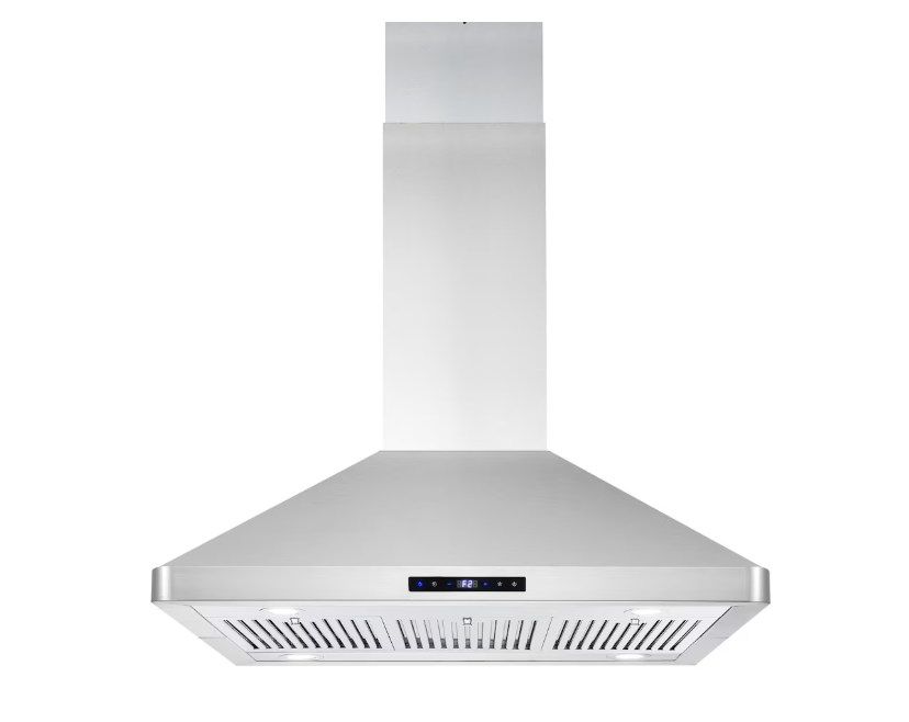 36 in. Lumin Collection Ducted Island Range Hood