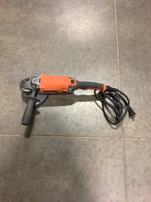 RIDGID 15 Amp Corded 7 in. Twist Handle Angle Grinder (Used)