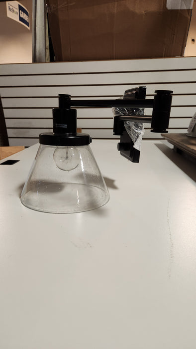 Hinton Black Wall Light