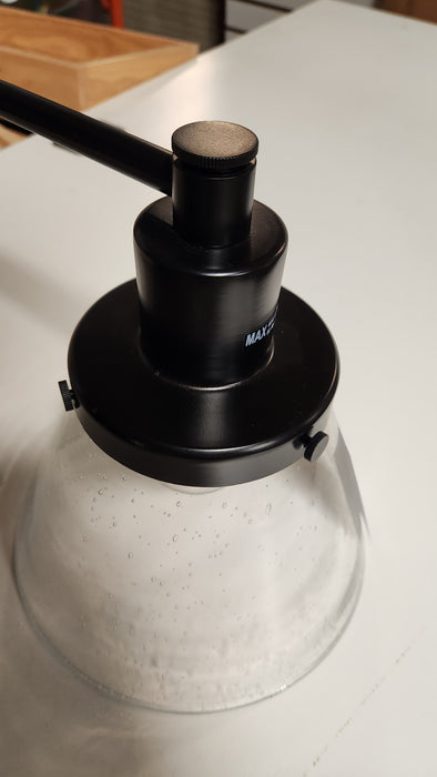 Hinton Black Wall Light