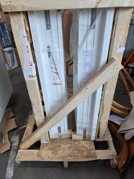 "24-inch x 36-inch Fixed Vinyl JWC8500, White Vinyl Window