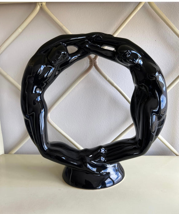 Vintage Haeger Love Sculpture Circle