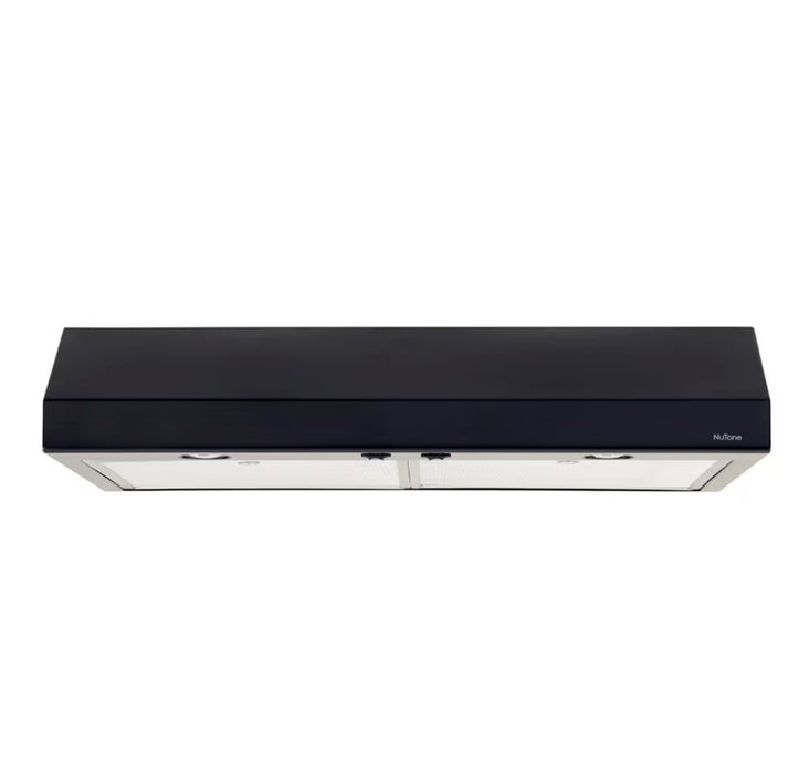 Broan-NuTone Unity 30-inch Under Cabinet Range Hood, 300 MAX Blower CFM in White, Optional Ductless Filter Separate (new)