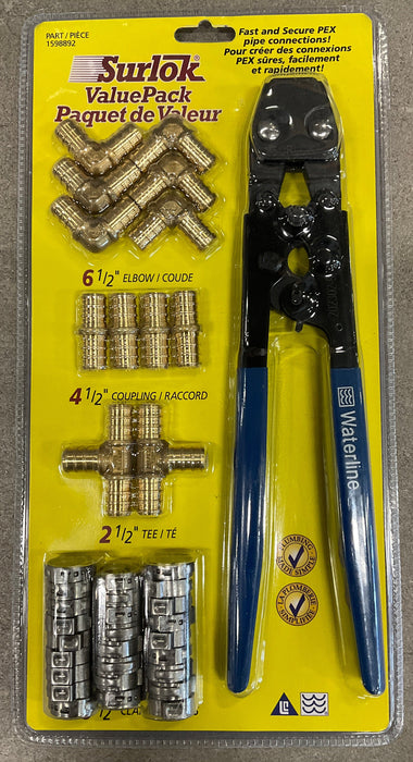 Waterline Pinch Clamp Value Pack (New)