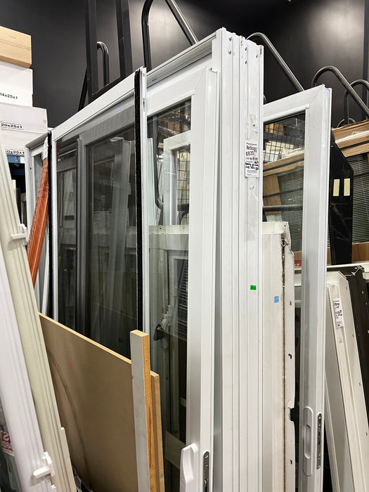 5ft. White Sliding Patio Door