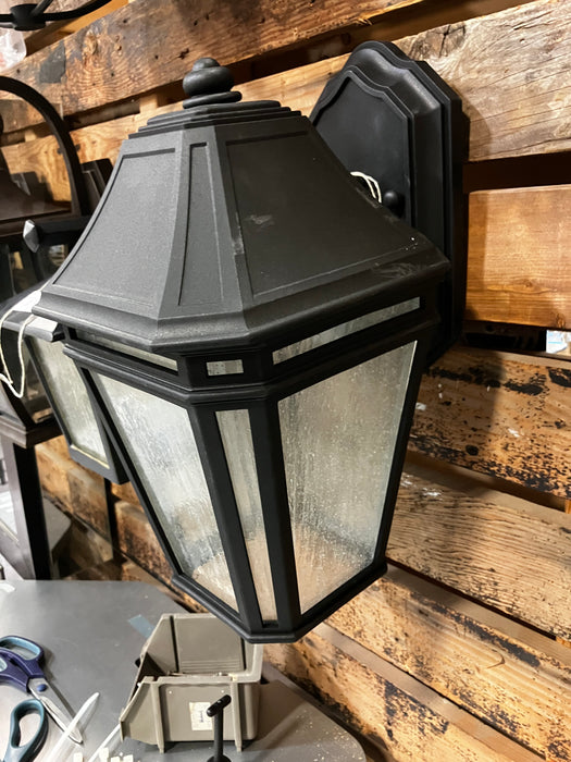 Feiss Londontowne 6.75-in W 1-Light Black Transitional Wall Sconce