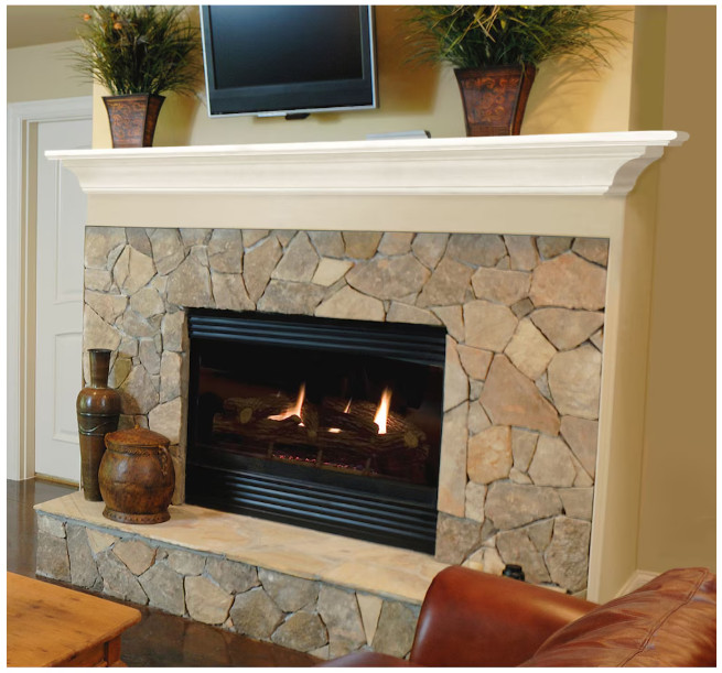 Pearl Mantels The Crestwood Mantel Shelf MDF White Paint