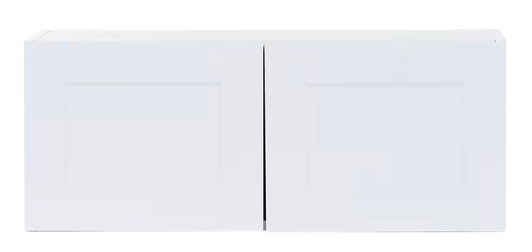 Edson 30 in. W x 12 H x 13 D Assembled Kitchen Wall Cabinet, White (W3012)