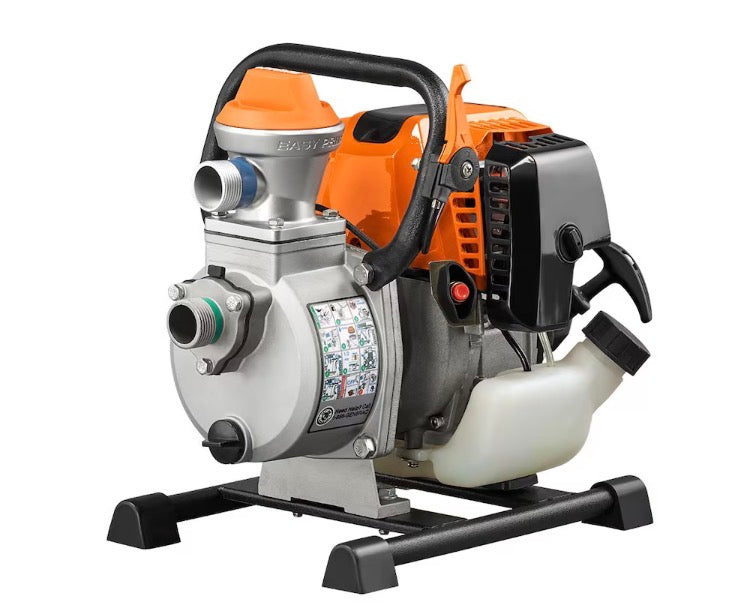 Generac 2HP 1 In. Gas Powered Clean Water Pump with Hose Kit (new)