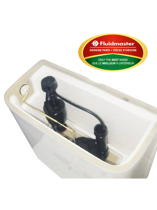 Branston All-in-One 2-Piece 4.8 LPF High Efficiency White Elongated Toilet with Concealed Trapway Soft-Close Seat (missing tank, new)