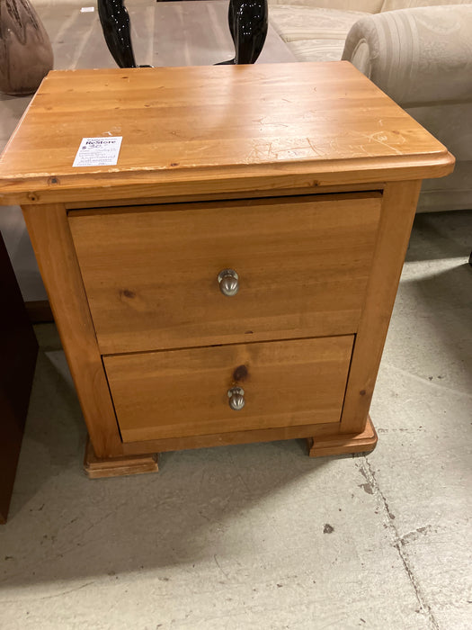 Wooden nightstand (used)