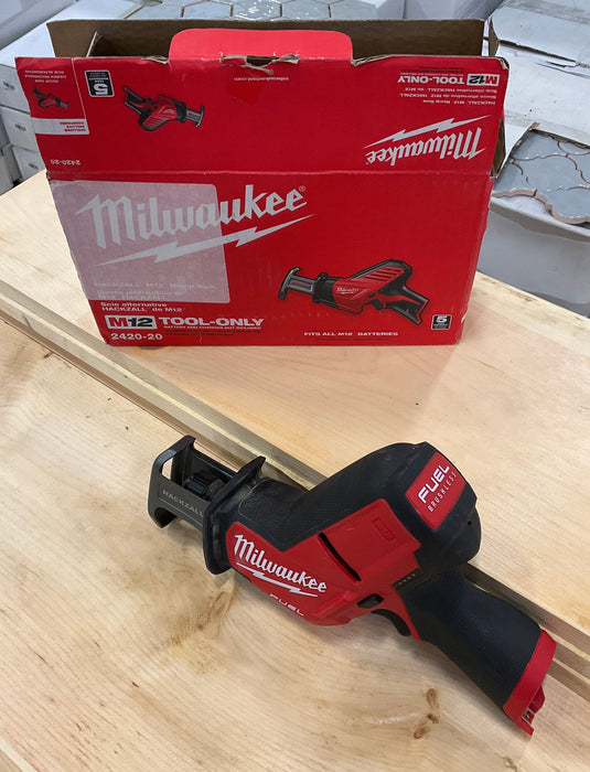 Milwaukee M12 Hackzall Cordless Reciprocating Saw (Tool-Only)