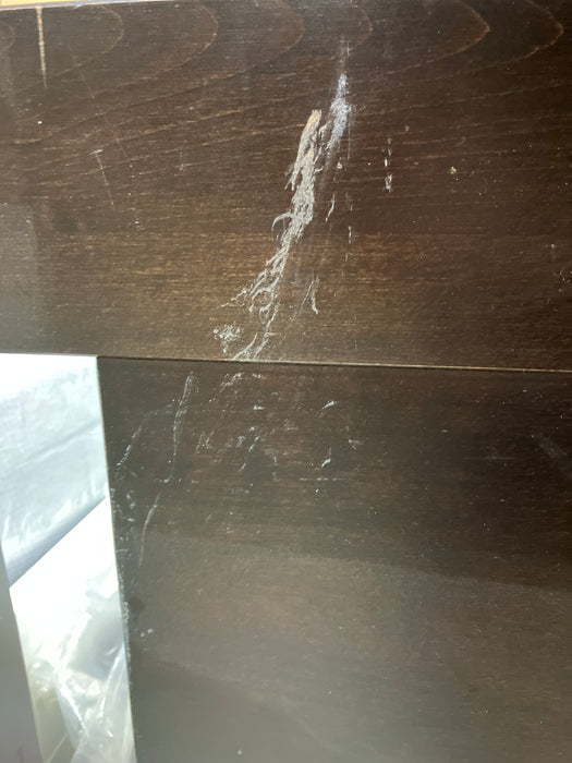 Brown King Bed Frame (Used)