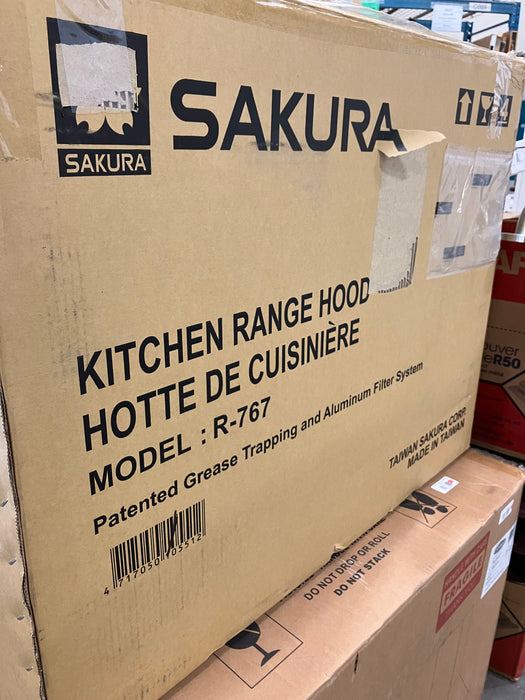 Sakura Under-the-Cabinet Stainless Steel Range Hood (new)