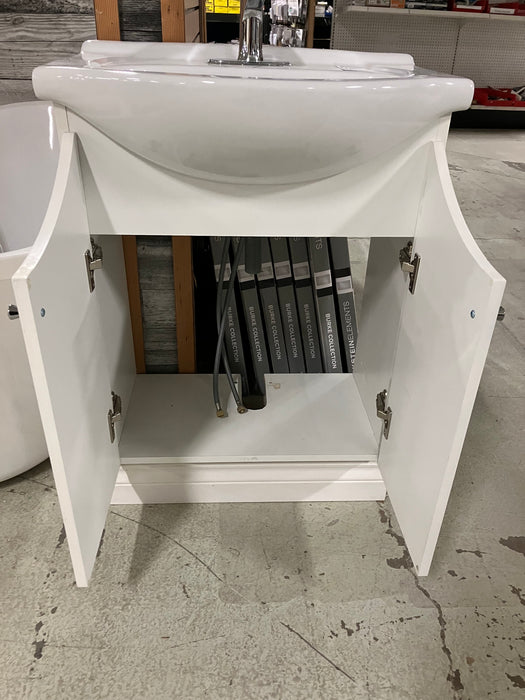 24” Vanity with Sink & Faucet (Used)