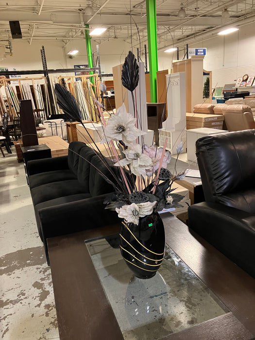 Flourish Vase with Artificial Flowers