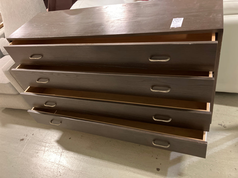 Brown wooden dresser (used)