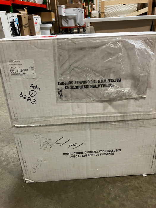 SuperVent 6 inch Wall Thimble - Black (New)