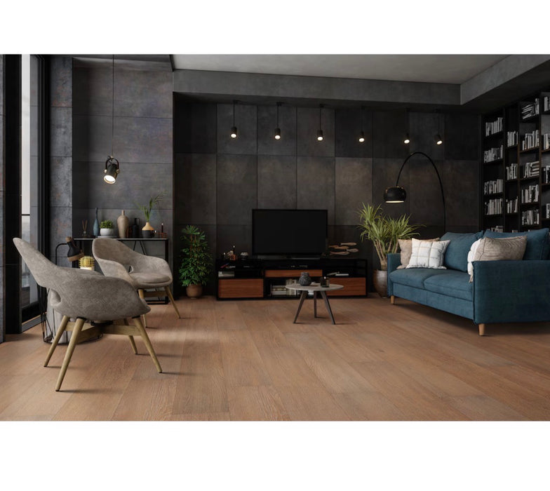 Lifeproof Drake Hill Oak 9.41 in. x 47.87 in. Brown Wood Look Waterproof Click Lock Hybrid Resilient Flooring (18.78 sq. ft.)  (new)
