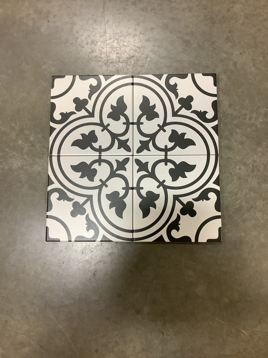 Modamo Gran Canaria White 7-3/4-inch x 7-3/4-inch Porcelain Floor & Wall Tile (10.76 sq. ft./ case) )