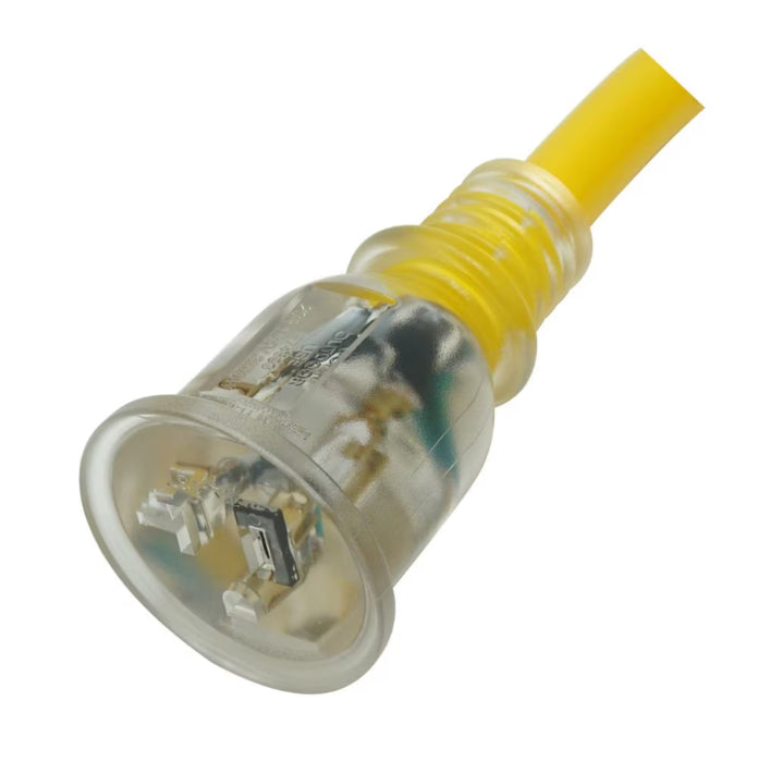 Yellow Jacket 100 ft. 10/3 SJTW 20 Amps Outdoor Extension Cord with Light Indicator (New)