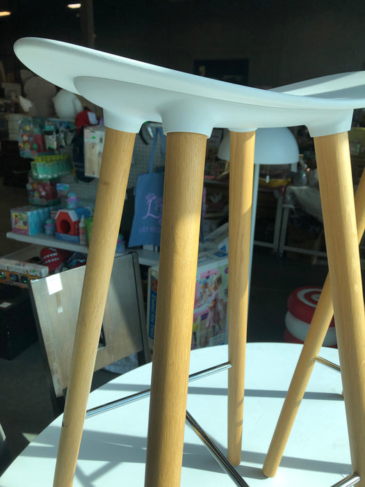 Modern White Bar Stools