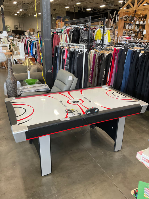 Full size air hockey table
