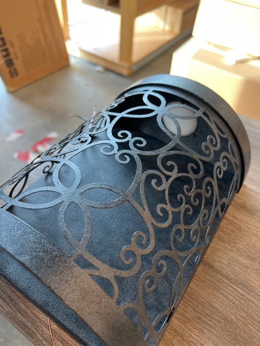 Exterior Brocade Cut-Out LED Sconce (new)