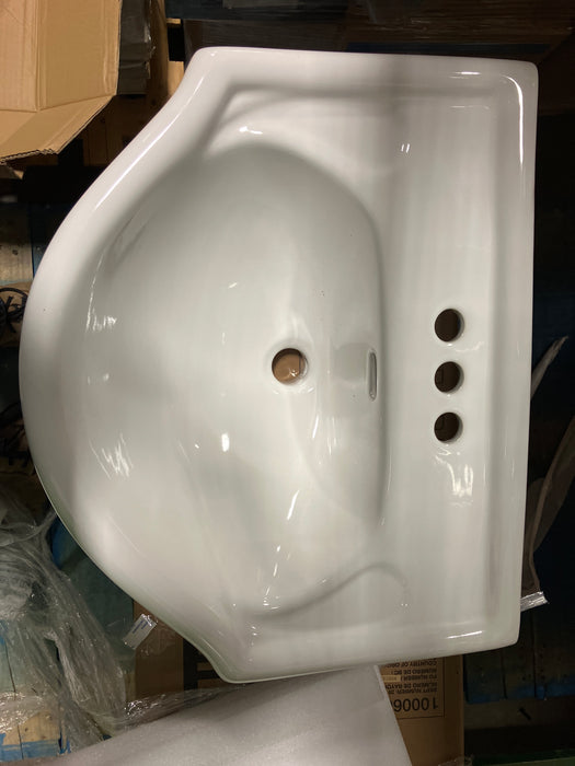 23.6-inch W x 18.9-inch D Bathroom Sink (New)