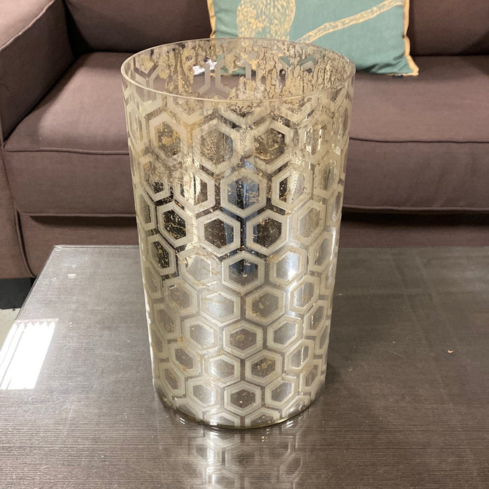 Aged Geometric Vase
