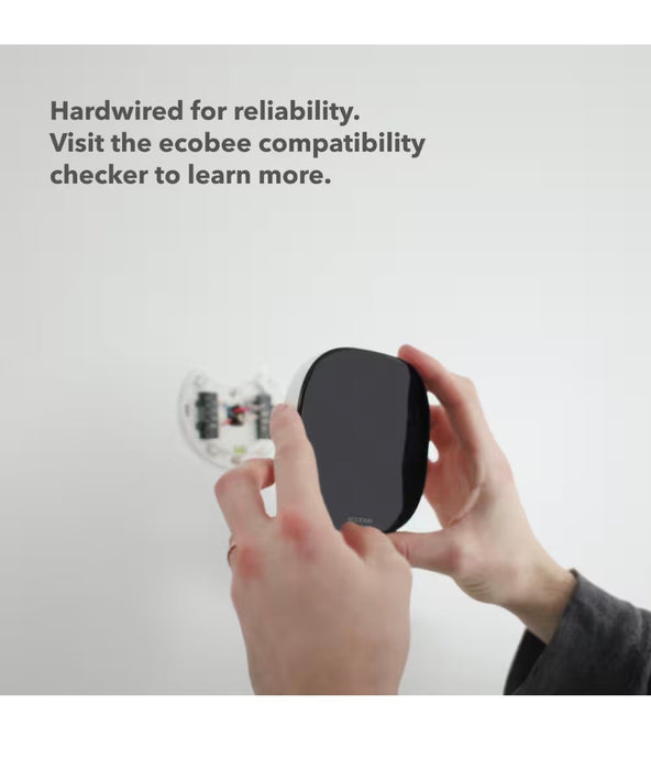 ecobee Smart Thermostat Enhanced, Programmable Wi-Fi Thermostat, Works with Siri, Alexa, Google Assistant Smart Home - ENERGY STAR® (new)