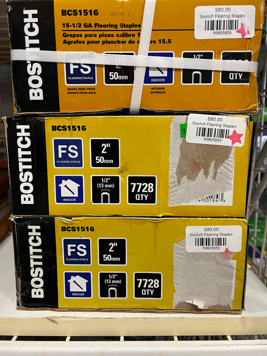 Bostich Flooring Staples