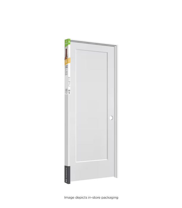 Masonite Lincoln Park 32-inch x 80-inch x 4 9/16-inch 1-Panel Hollow Core Single Prehung Interior Door LH (BH) (new)