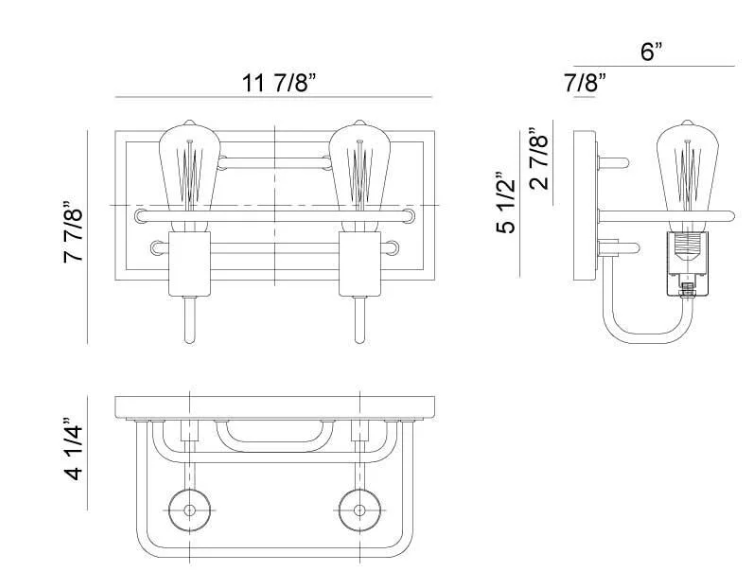 Napa 11 Inch Wall Sconce