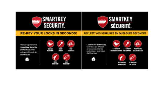 Brentwood x Belmont Polished Brass Entry Door Lock with Key (new)