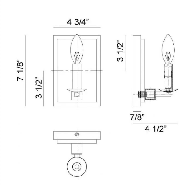 Cordove Single Wall Sconce