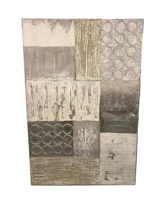 Elemental Abstract hand painted Wall Art ‘Middle of nowhere’ by Sarah Brooke