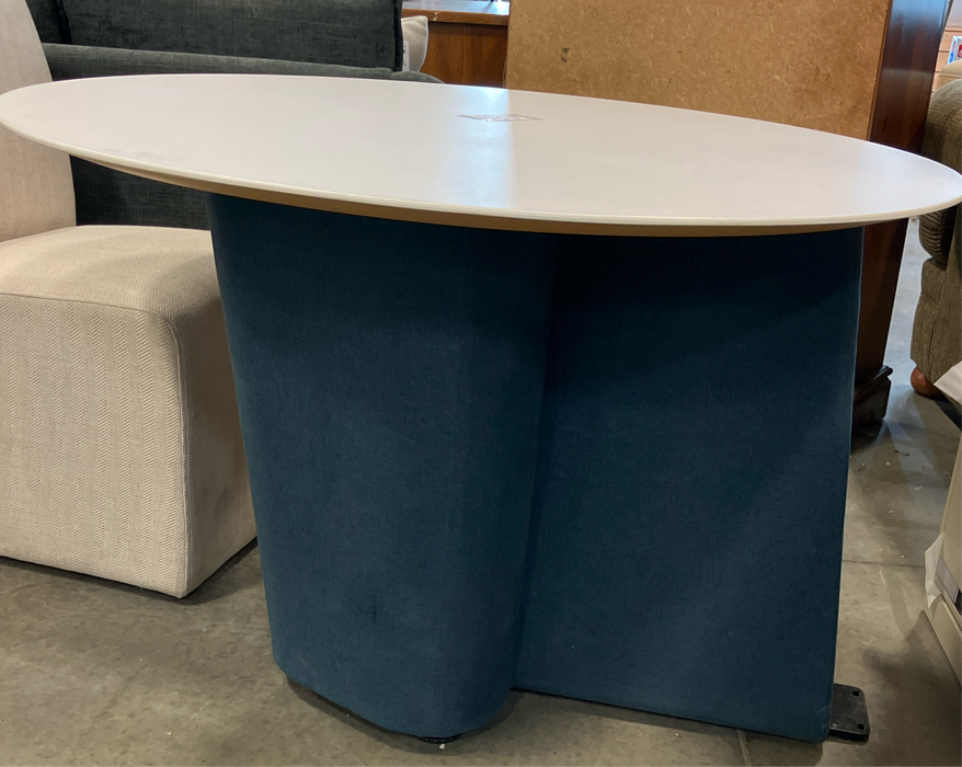 Hitow Table Blue Small White and Blue Table for Stylish Interiors — Habitat for Humanity ...