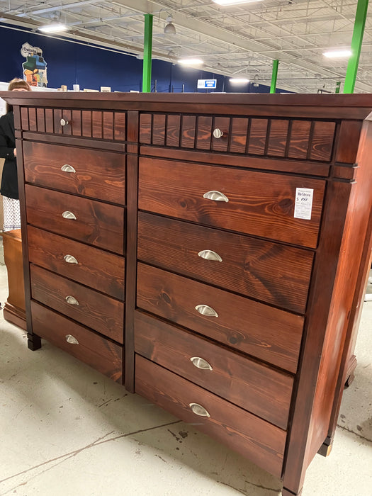 Dark Brown Dresser - (used)