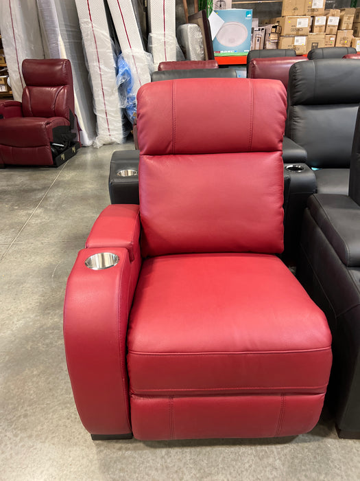 Theatre Recliner Chair Manual Unfinished Sides(new)