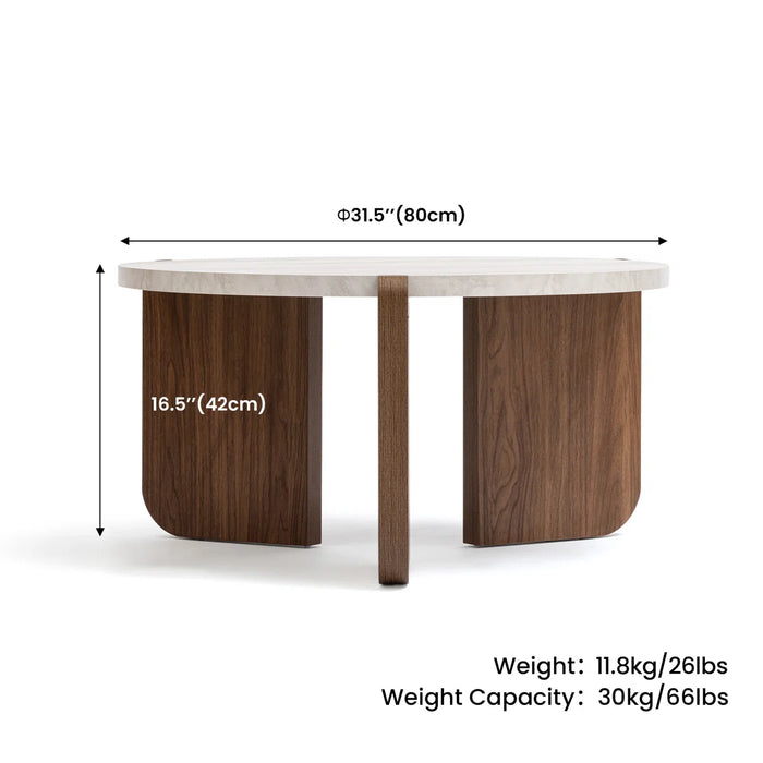 31.5 "Modern Round Coffee Table - COS-B10010004