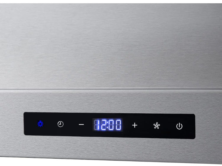 Cosmo 36 in. Vista Collection Ducted Wall Mount Range Hood, Touch Controls, Stainless Steel (new)