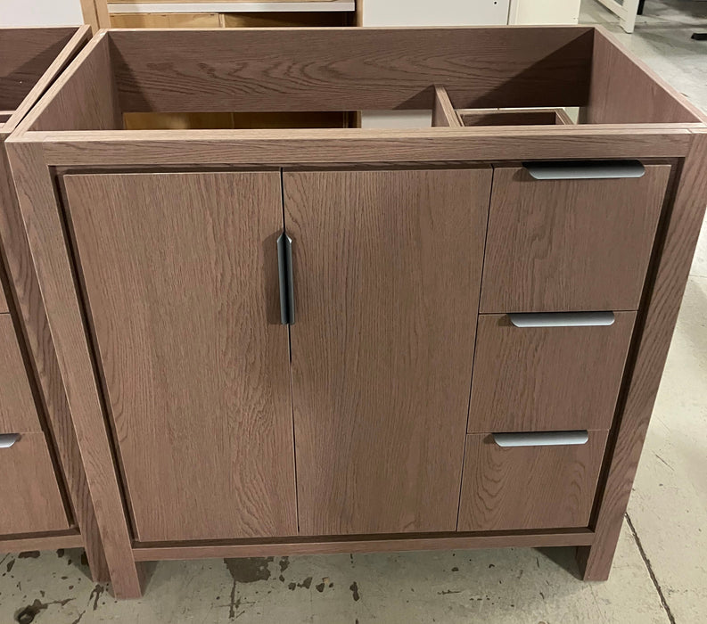 35" Brown Vanity