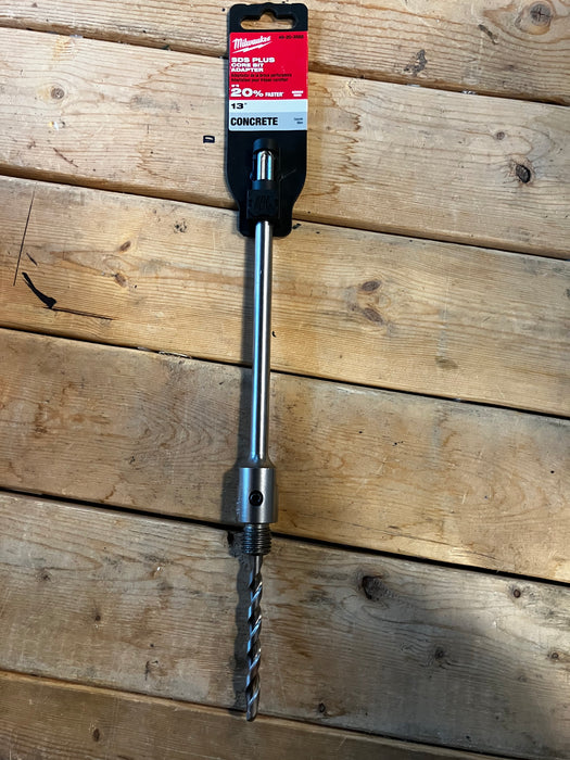 Milwaukee Tool 13-Inch Carbide SDS-PLUS Masonry Core Bit Adaptor (New)