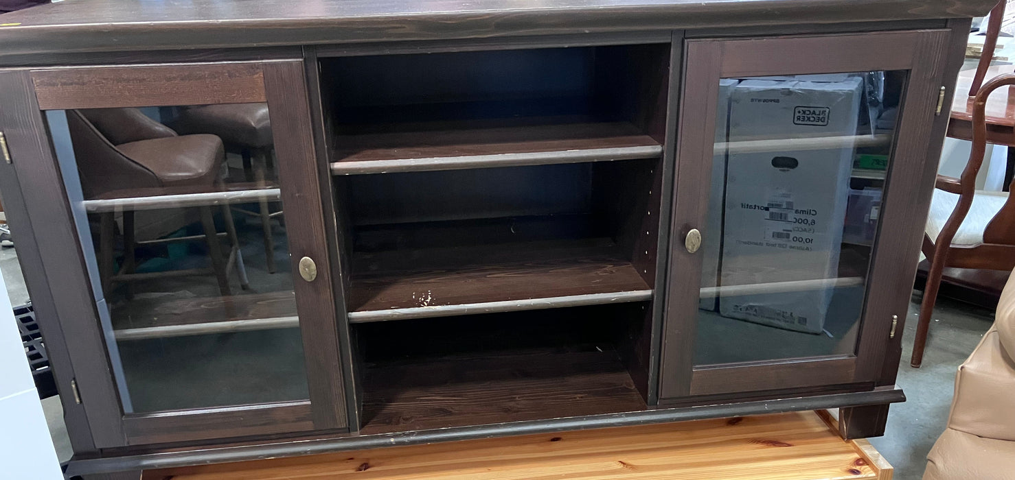 Rustic Wood TV Stand / Media Console (Used)