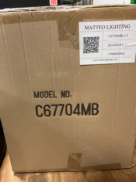 Matteo Lighting - Goldenguild Pendant - C67704MB - (New)
