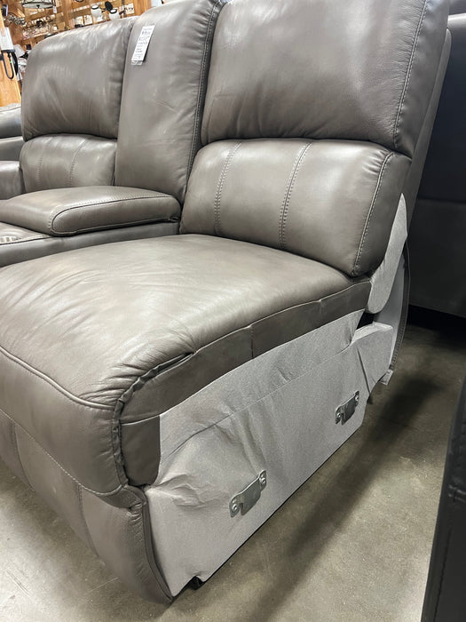 Grey Leather 2-Seater (new)